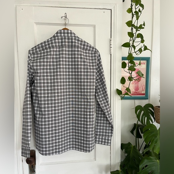 Kenneth Cole REACTION Men's Dress Shirt Slim Fit Techni-Cole Stretch - Picture 7 of 13